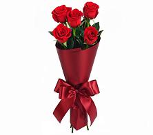 Букет 5 Красных роз Эдлесс Лав #REPLACE_PRED# Русском