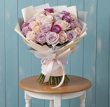 Букет цветов из:  Розы в Русском