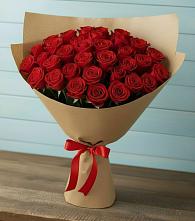 Букет Красные розы Милано в Русском