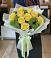 Букет цветов из: Хризантемы и Розы в Русском