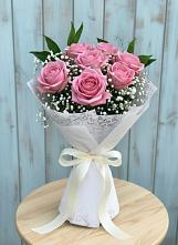 Букет цветов из:  Розы #REPLACE_PRED# Русском