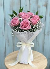 Букет цветов из:  Розы в Русском