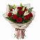Букет цветов из: Лилии и Розы в Русском