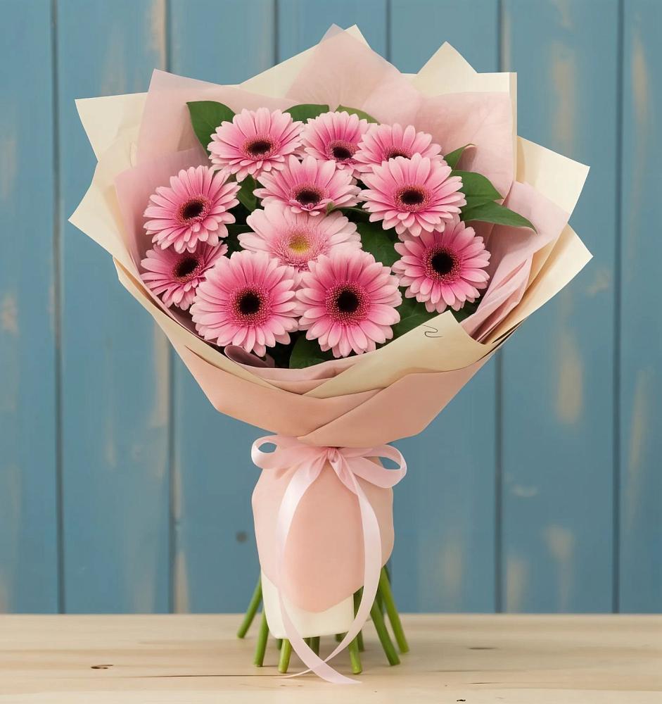 Букет цветов из: Герберы в Русском