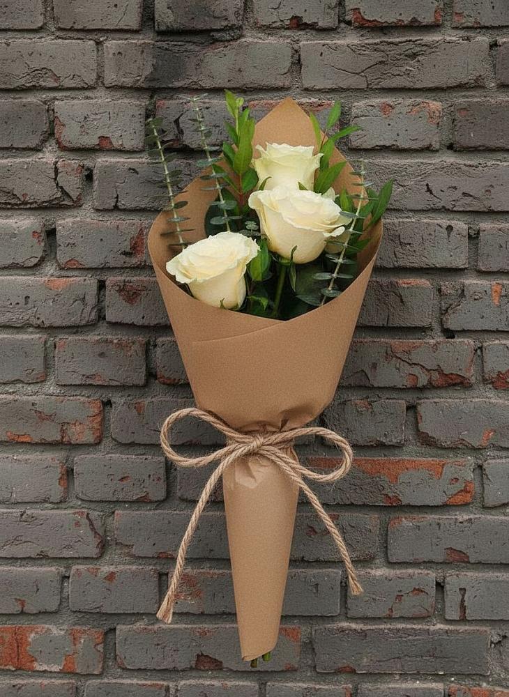 Букет цветов из: Розы в Русском