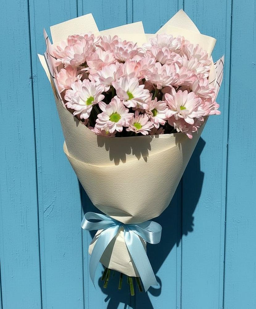 Букет цветов из: Хризантемы в Русском