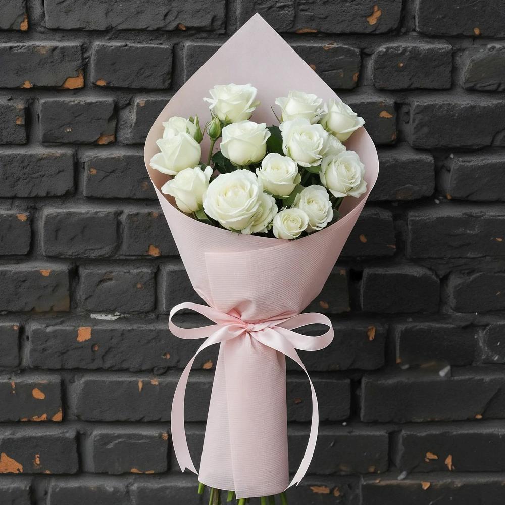 Букет цветов из: Розы в Русском