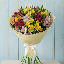 Букет цветов из:  Альстромерии в Русском