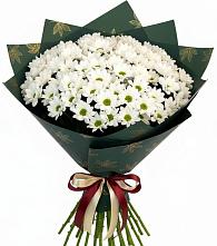 Букет цветов из:  Хризантемы в Русском