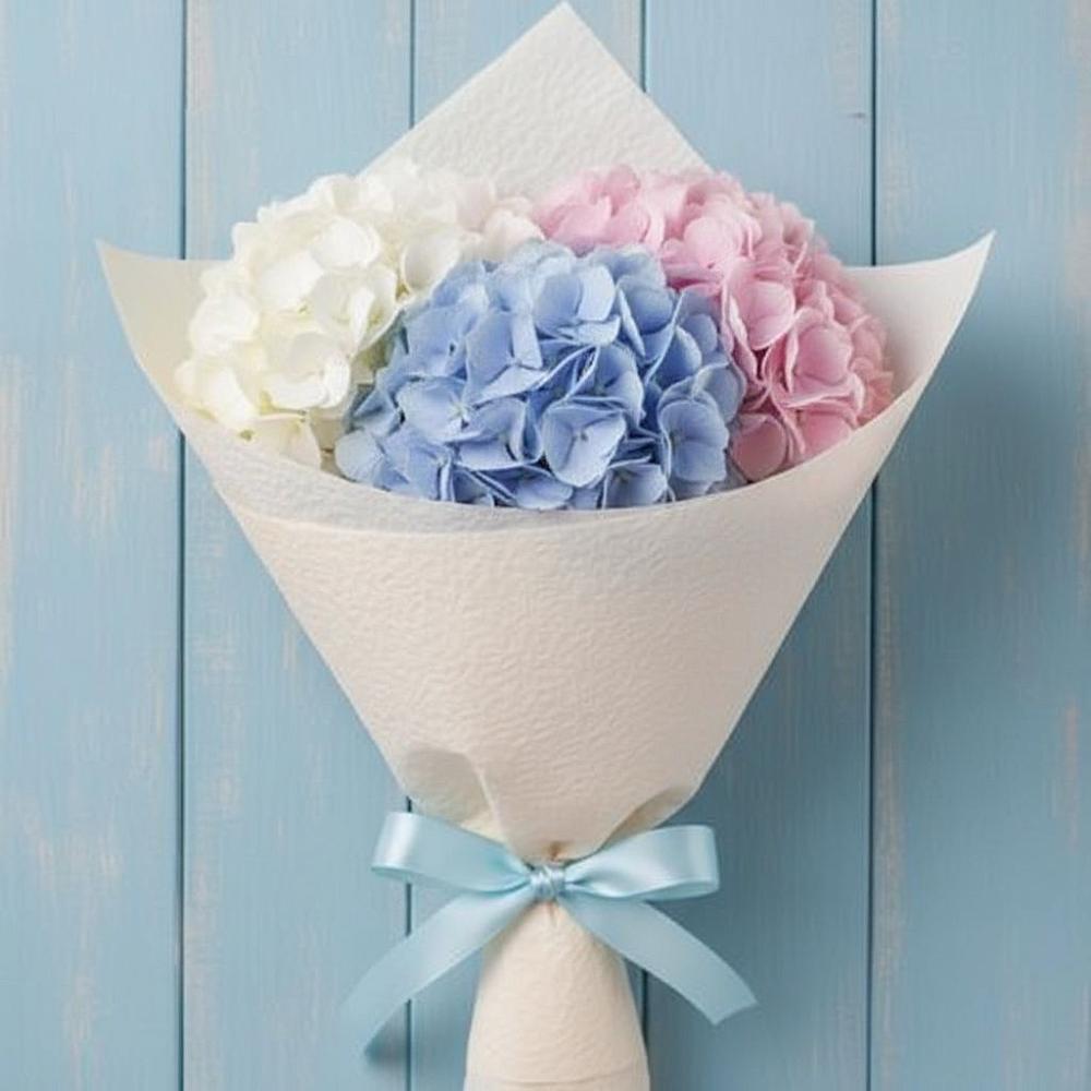 Букет цветов из: Гортензия в Русском